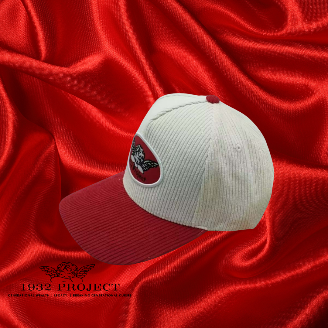 Red Corduroy Hat